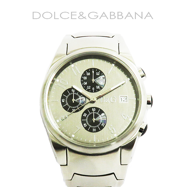 DOLCE&GABBANA D＆G メンズ ドルチェ＆ガッバーナ 腕時計クロノグラフ 