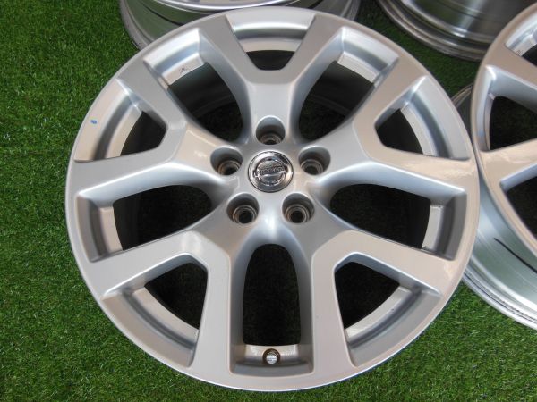 4本セット 日産 エクストレイル純正 アルミホイール 18インチ 7.0J +40  