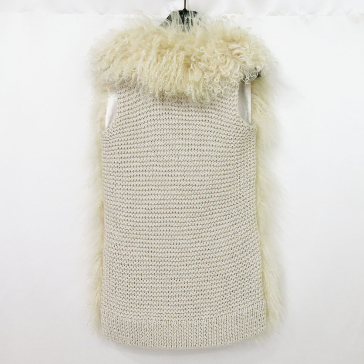 田丸麻紀着用 美品 DOUBLE STANDARD CLOTHING チベットラム ファー