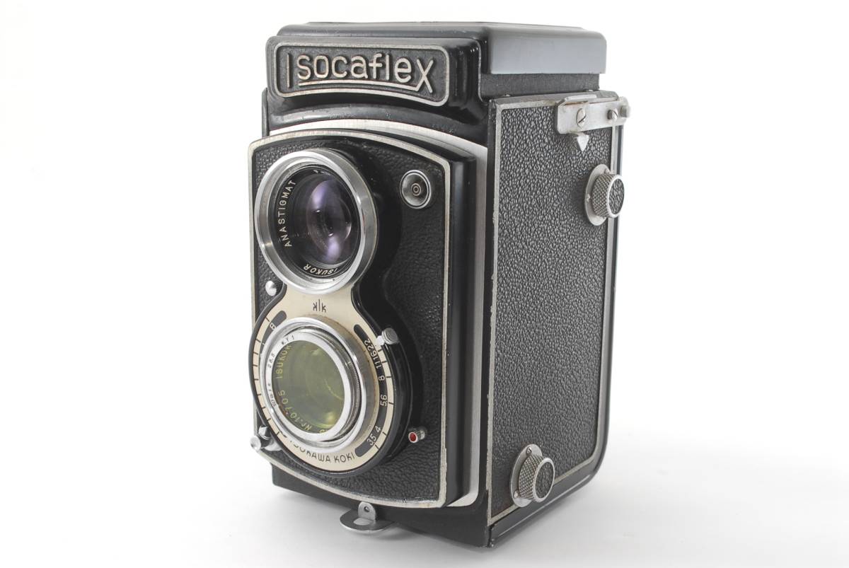 ☆二眼レフカメラ☆ Isocaflex ISOKAWA KOKI ISUKOR ANASTIGMAT 7.5cm F3.5