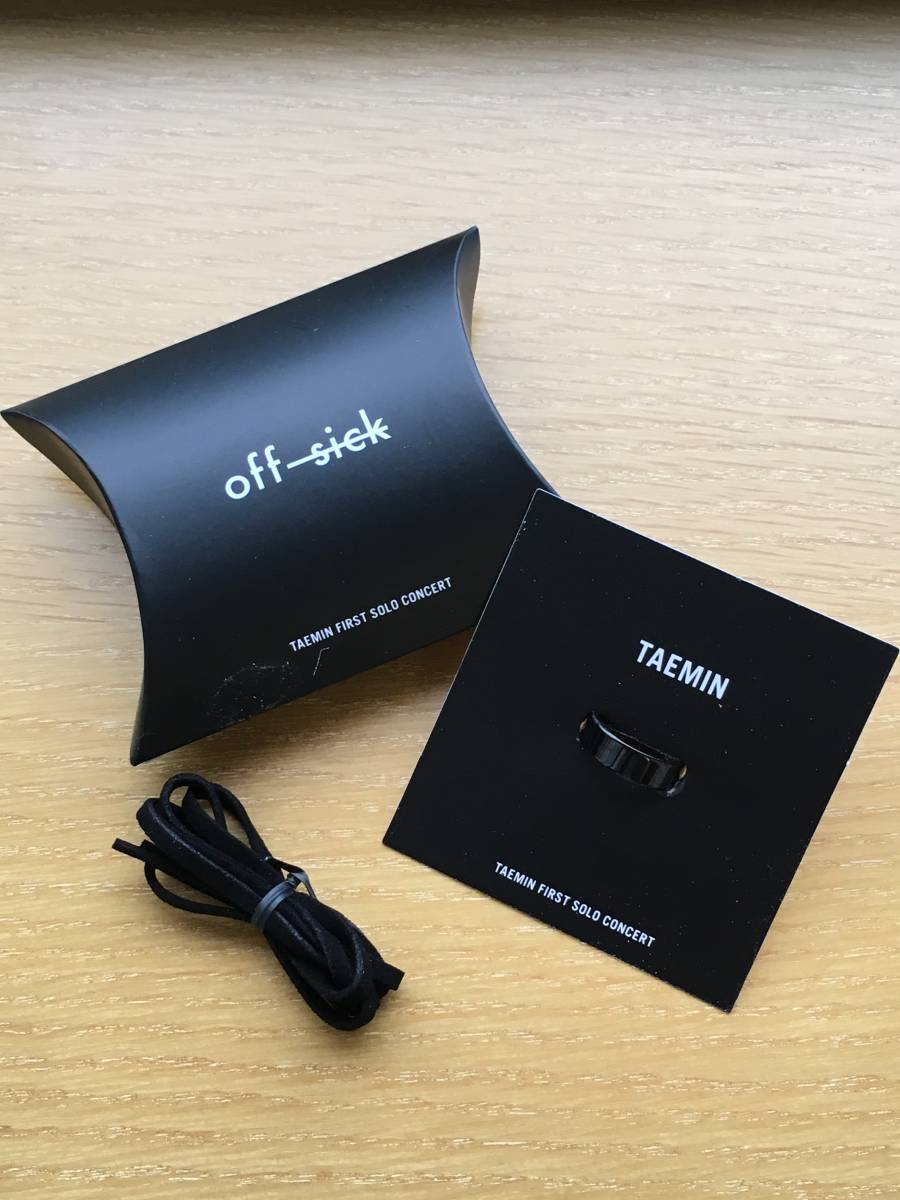 テミン　リングストラップセット　ソウルコングッズ　新品　公式グッズ　TAEMIN　SHINee　シャイニー　10/14　10/15