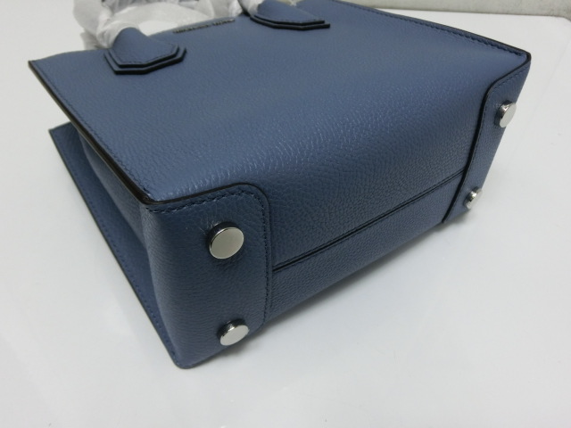 b3338 マイケルコース 2WAYバッグ マーサー MERCER 30F6SM9M2L DENIM 未使用