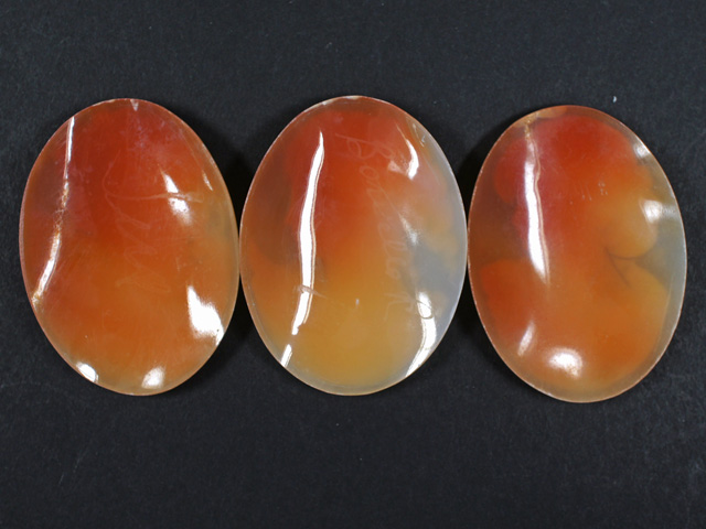 ★3点セット★　シェル　カメオ　ルース　32.87ｇ【石評価 : B】 茨発 ma2-093