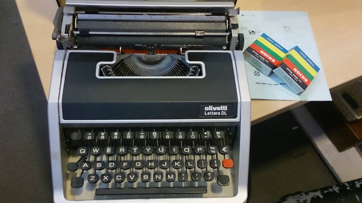 アンティーク タイプライター インクリボン×2 本付(タイプライター)｜売買されたオークション情報、yahooの商品情報をアーカイブ公開