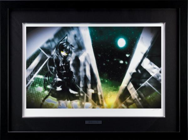 爆買い，大人気 KEI ケイ 版画 黒猫さんと月 ミックスドメディア(その他)｜売買されたオークション情報、yahooの商品情報をアーカイブ公開 - オークファン その他
