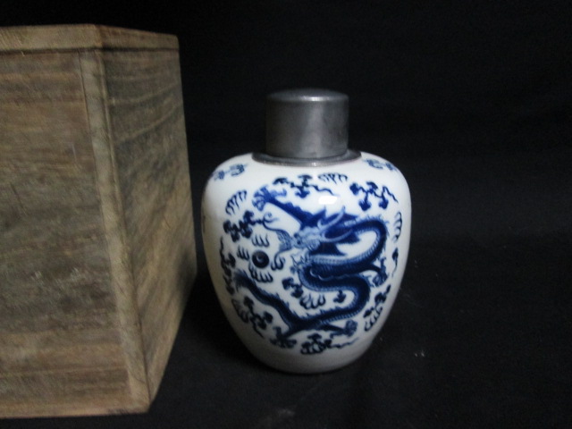 煎茶道具 中国大清光緒年製 錫口茶心壷