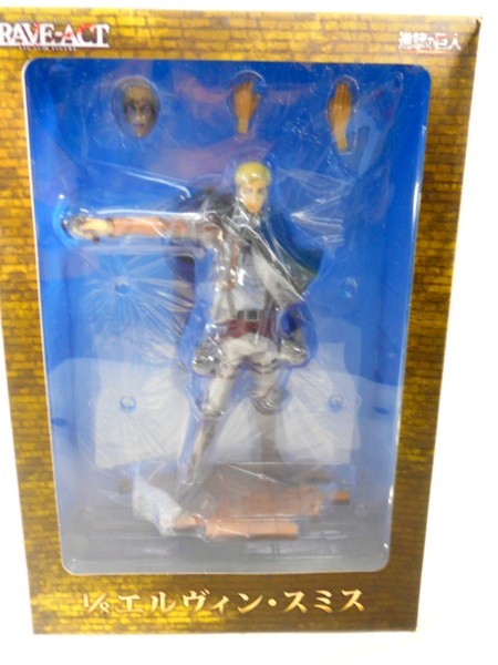 千値練 1/8 【エルヴィン・スミス 進撃の巨人】BRAVE-ACT 箱潰れ有