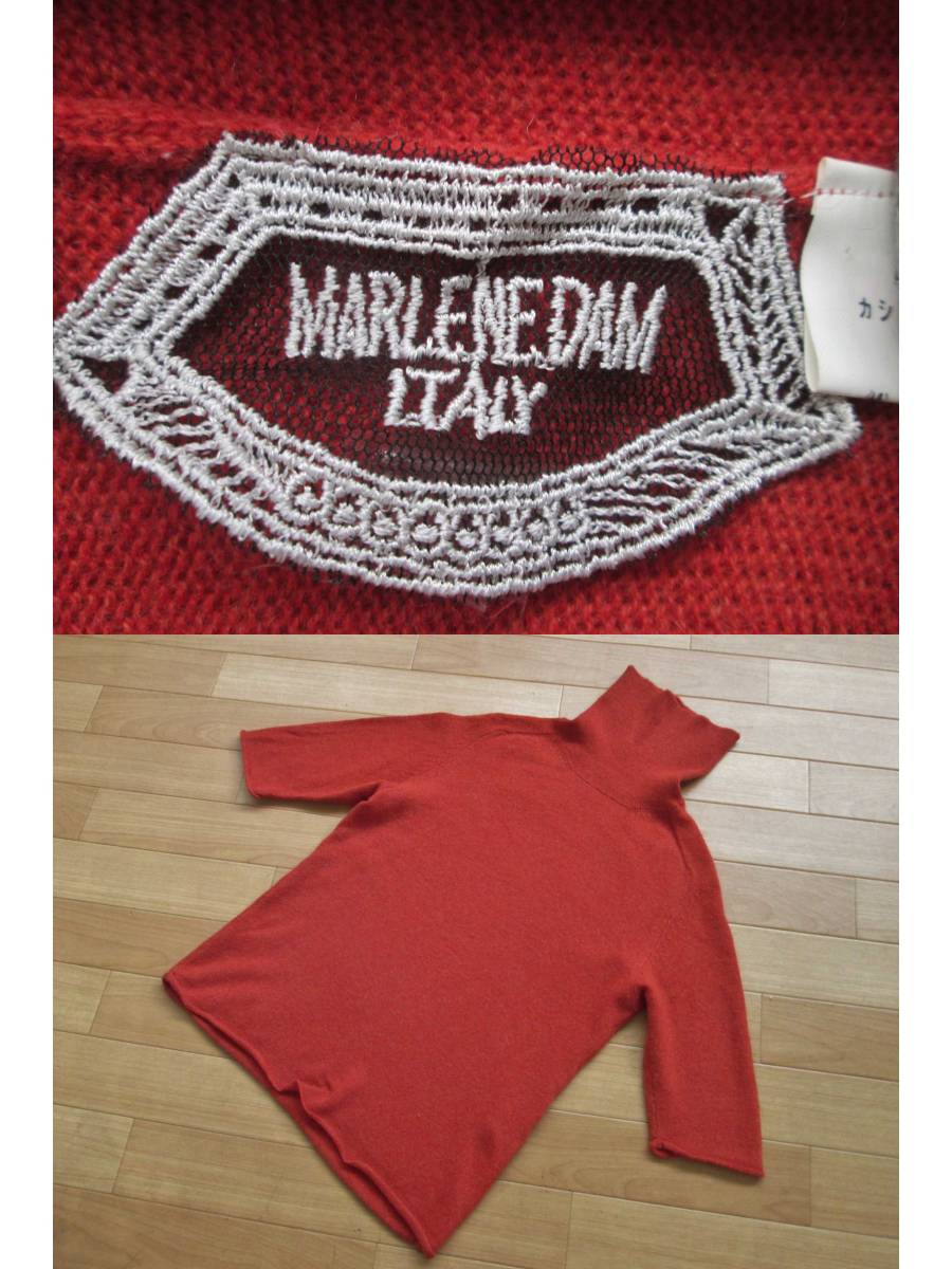 MARLENEDAM☆マーレンダム レディース カシミヤ100％ タートルネック 