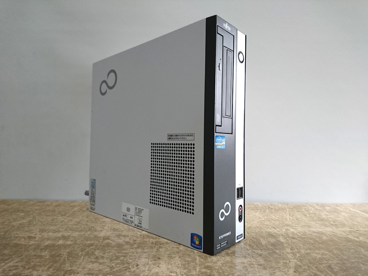 【RAIDカード付】Fujitsu ESPRIMO D582/E i3-2120 3.30GHz 4GB 250GB×2 H3153