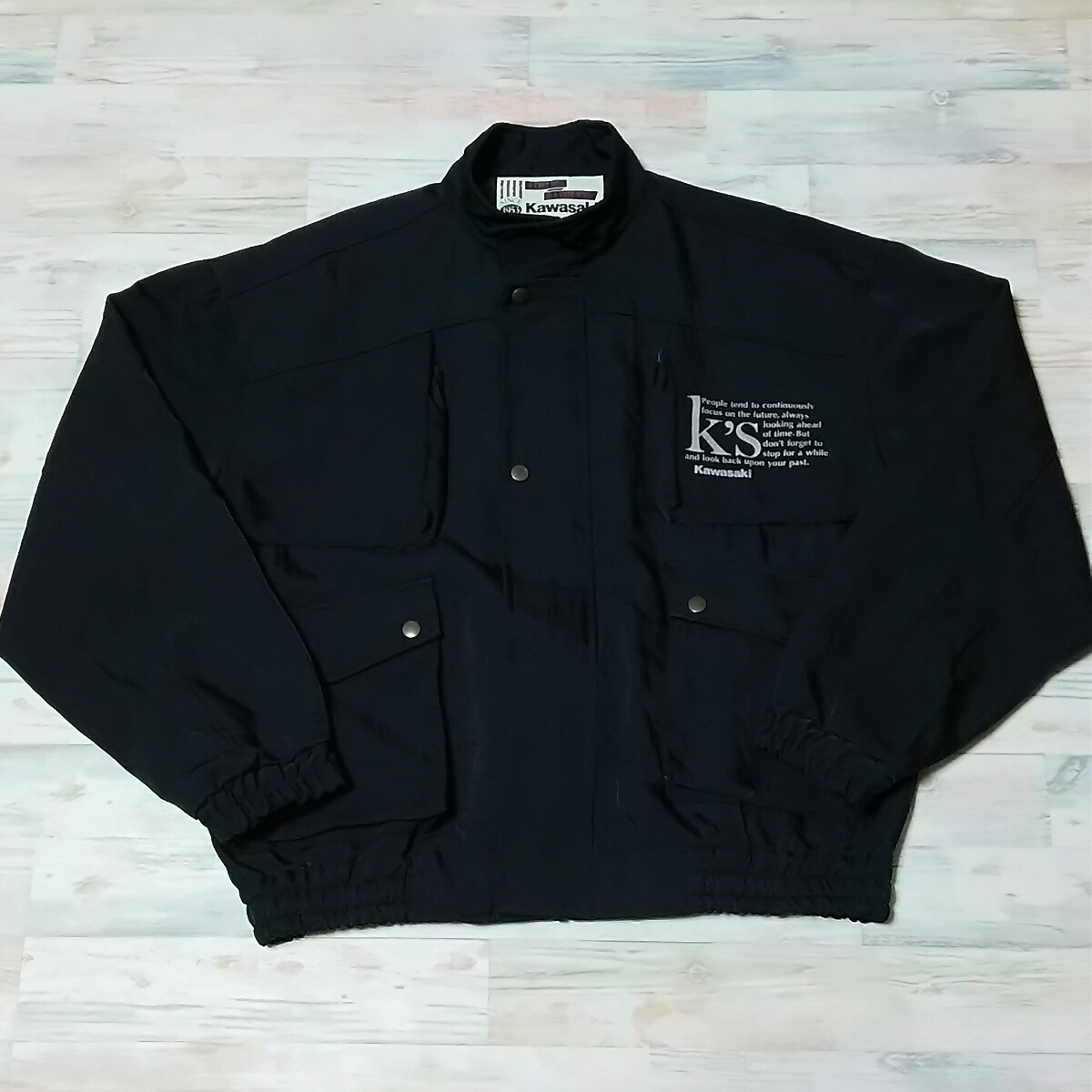 k's kawasaki カワサキ ブルゾン ジャケット ブラック