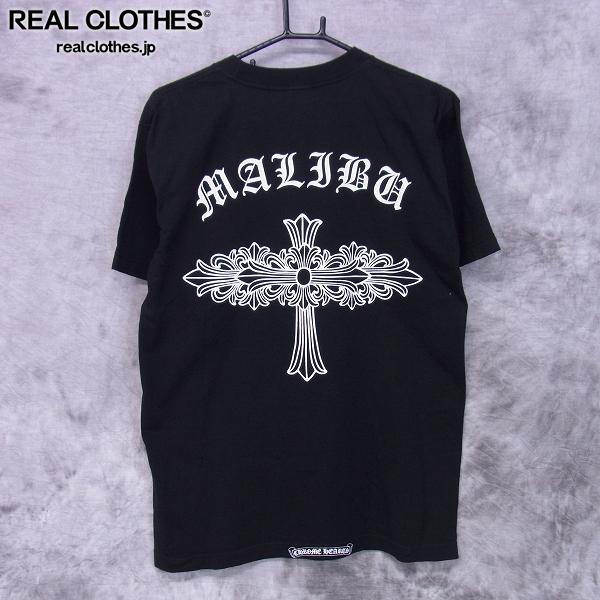 ☆CHROME HEARTS/クロムハーツ マリブ限定 フローラルクロス カットソー/M /UP6