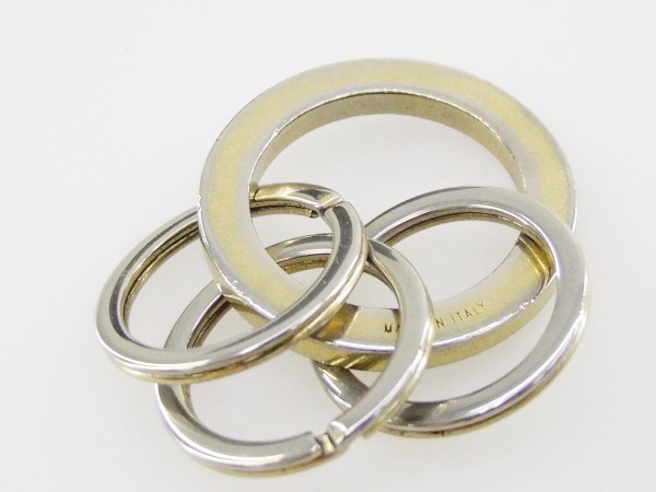 ブルガリブルガリ 3連キーリング BVLGARI ブルガリ 3連 キーホルダー