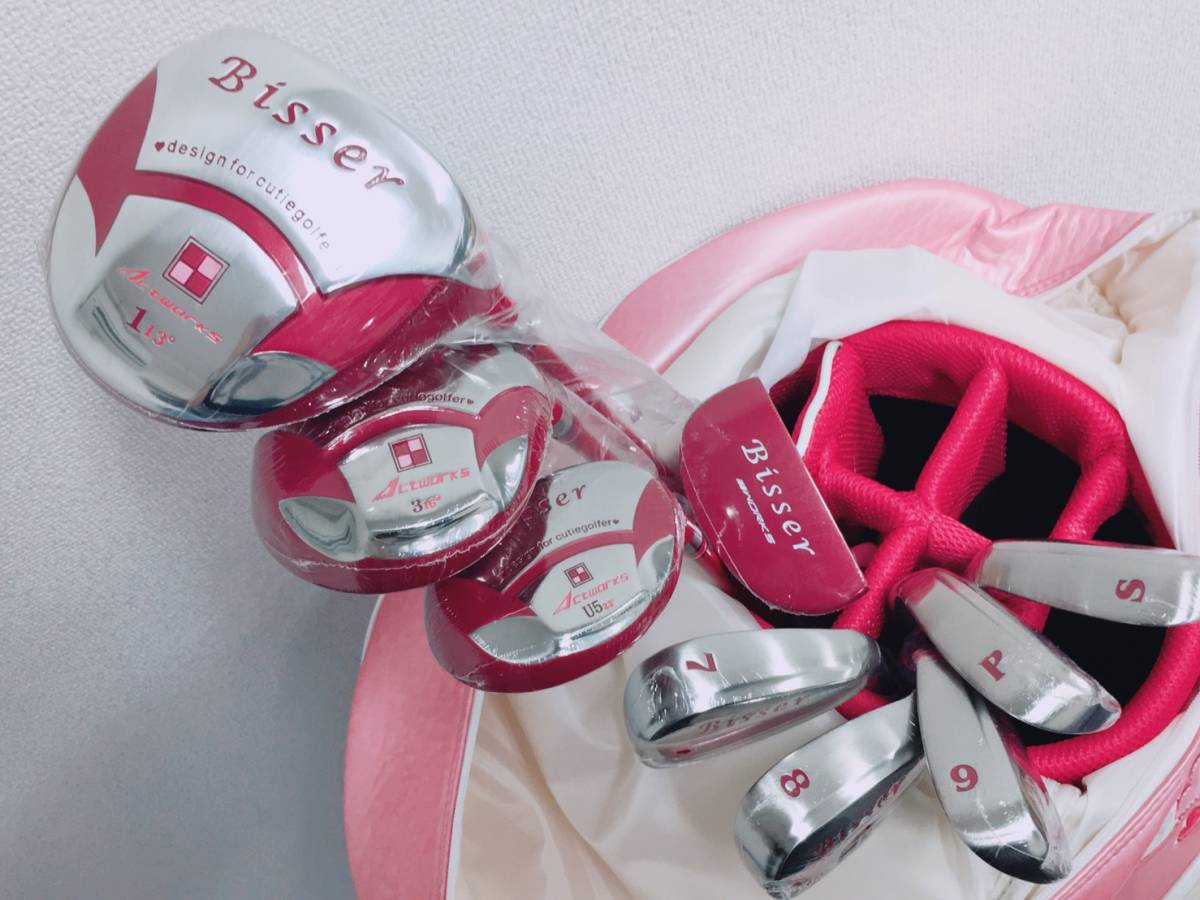 WORKS GOLF ワークス ゴルフ Bisser ヴィゼ レディース クラブセット 9 