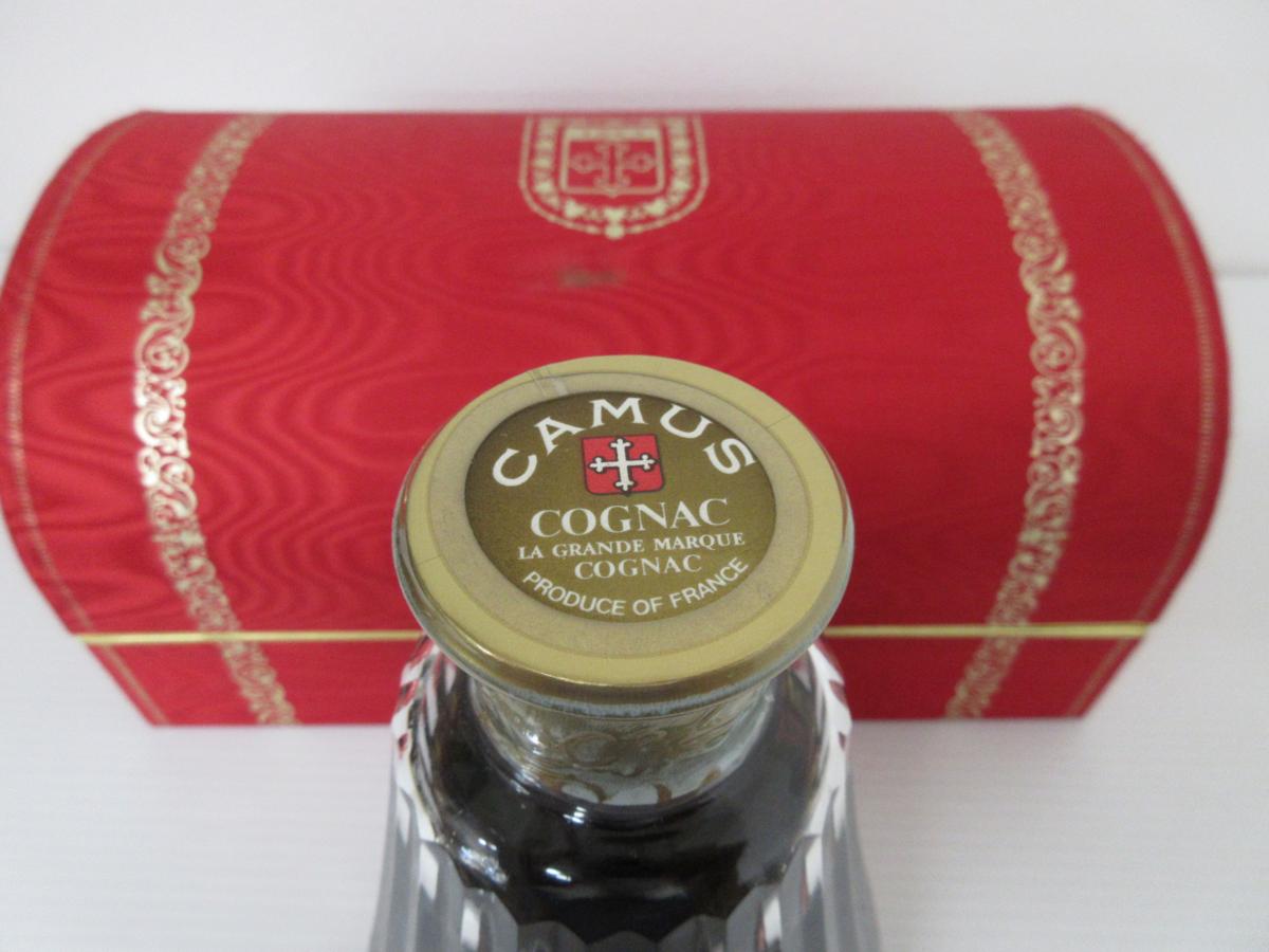 未開栓】CAMUS カミュ カラフェ バカラボトル ブランデー 700ml 40 