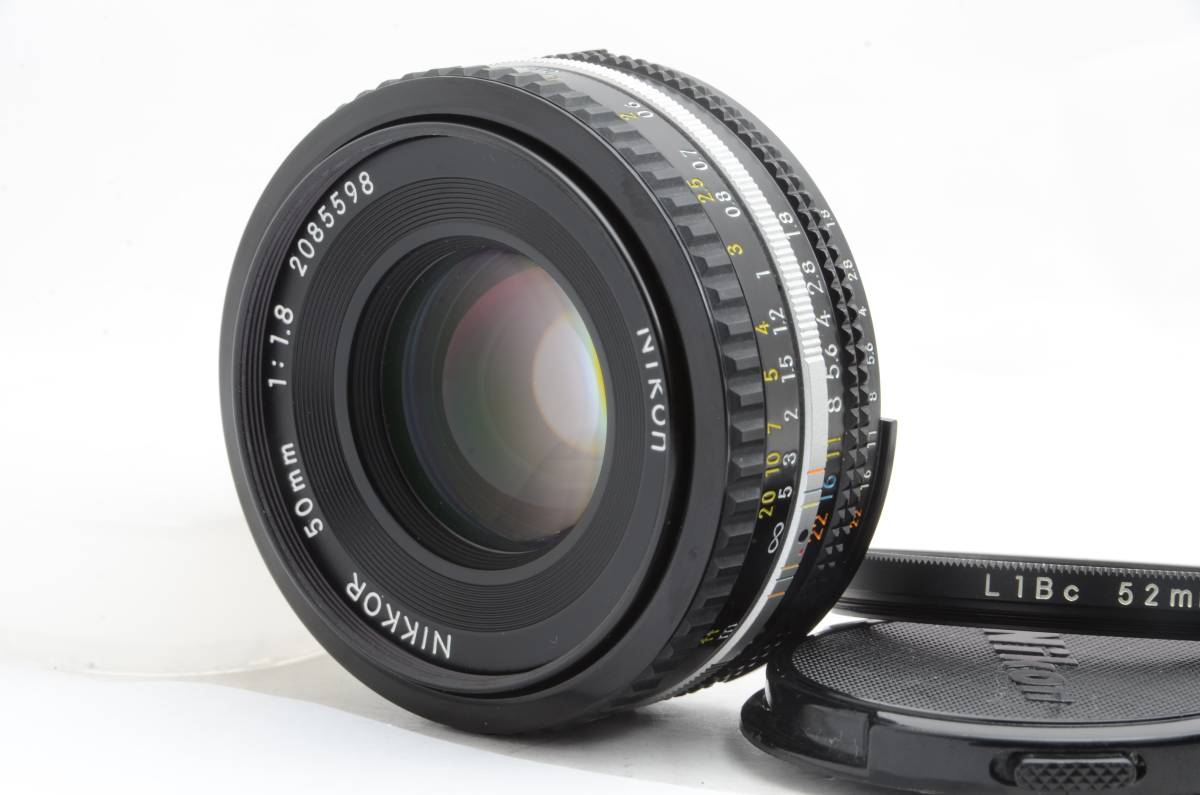 Nikon NIKKOR 50mm F1.8　パンケーキレンズ 中古 Nikon ニコン NIKKOR 50mm F1.8 Ai-s 単焦点 パンケーキ レンズ 中古