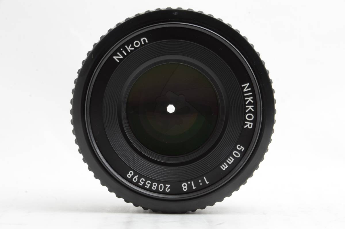 Nikon ニコン NIKKOR 50mm F1.8 Ai-s 単焦点 パンケーキ レンズ 中古