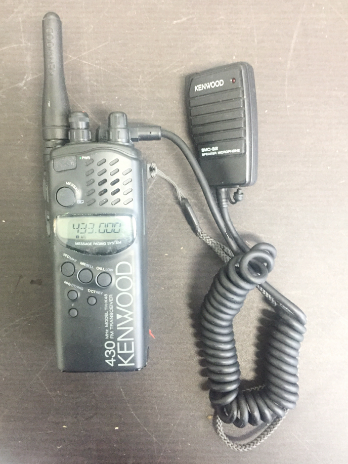 KENWOOD 430MHz FM ハンディトランシーバー　TH-K48 KENWOOD TH-K48 430MHz ハンディ 無線機 動作確認済み 【公式通販】