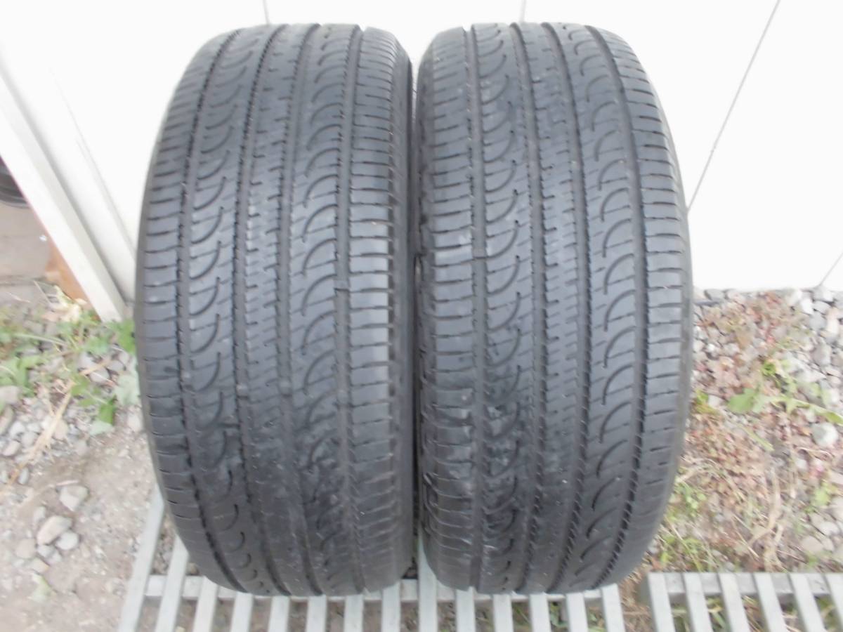 235/55R18◇2本 バリ山◇ヨコハマ GEOLANDAR SUV◇お買得 YOKOHAMA 