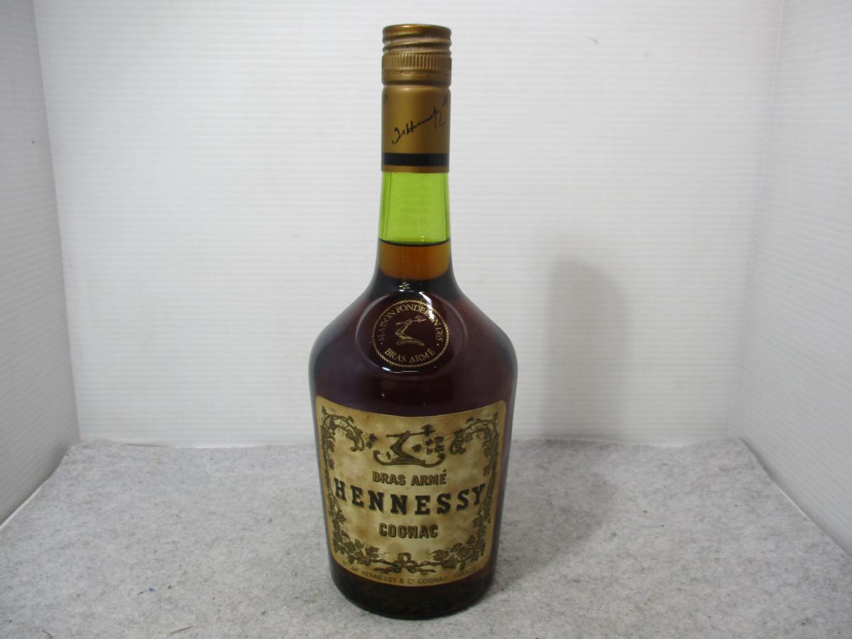 グリーンボトル ヘネシー ブラスアーム 古酒・未開栓ヘネシー 720ml