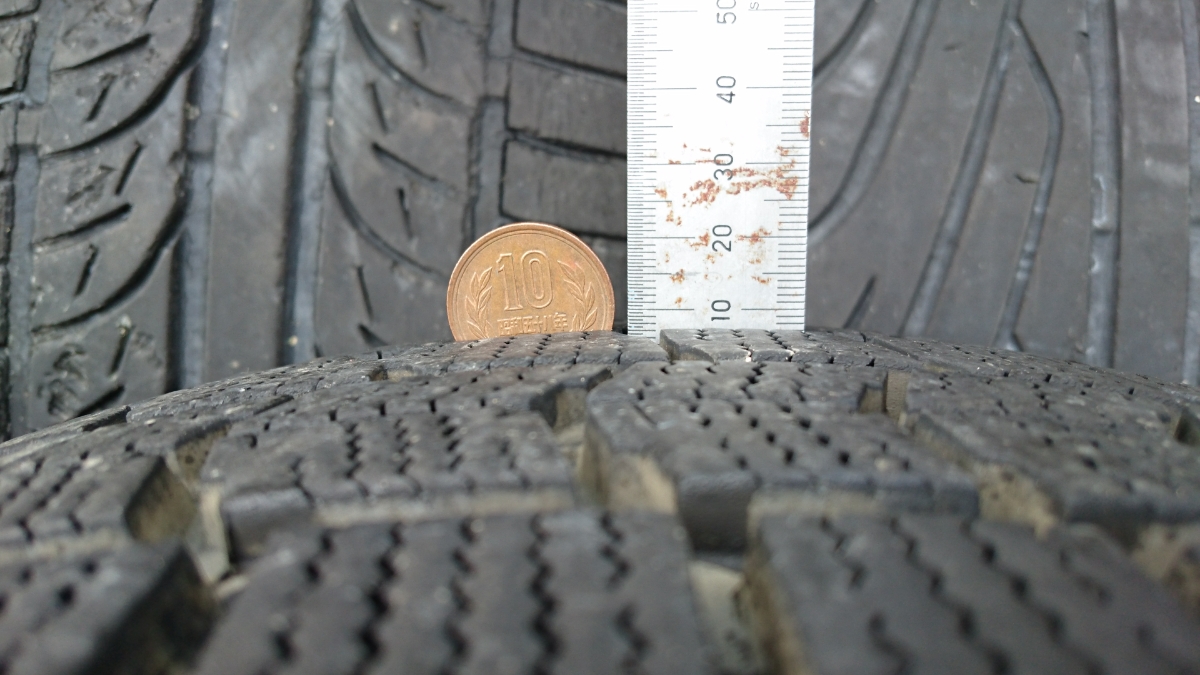 ダンロップ DSX-2 195/50R16 中古良品 2本のみ DUNLOP スタッドレス 195 50 16