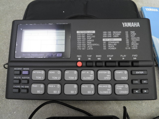 YAMAHA RY8 シーケンサー デジタル ヤマハ リズムプログラマー Rhythm