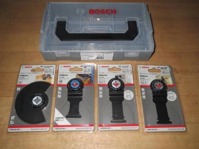 ボッシュ(BOSCH) カットソー・マルチツール用ブレード (スターロック・4枚組)ケース付