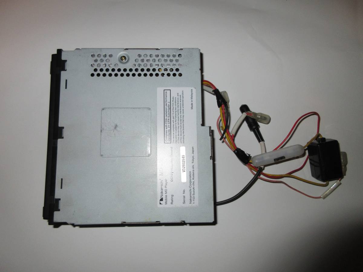 nakamichi　ナカミチ　MD-30Z　MＤプレーヤー　ジャンク品　難あり_3