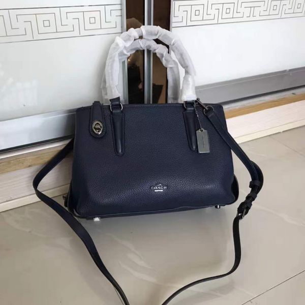コーチ　ブルックリン　キャリーオール　ペブルレザーバッグ COACH（コーチ）の「【コーチ】ブルックリン キャリーオール 28 ペブル