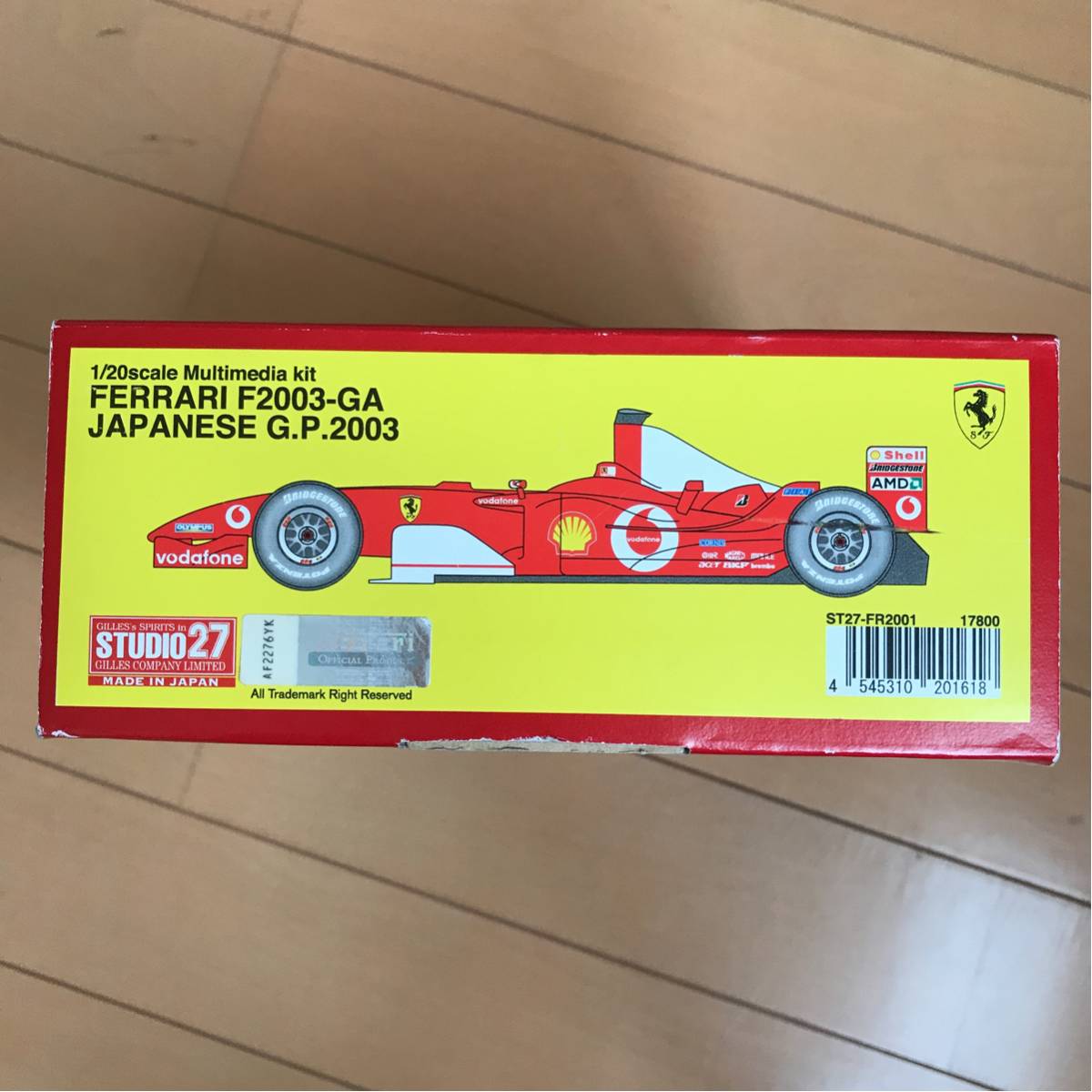 F2003-GA 1⁄20 フェラーリ Ferrari 日本GP | モデルファクトリーヒロ 