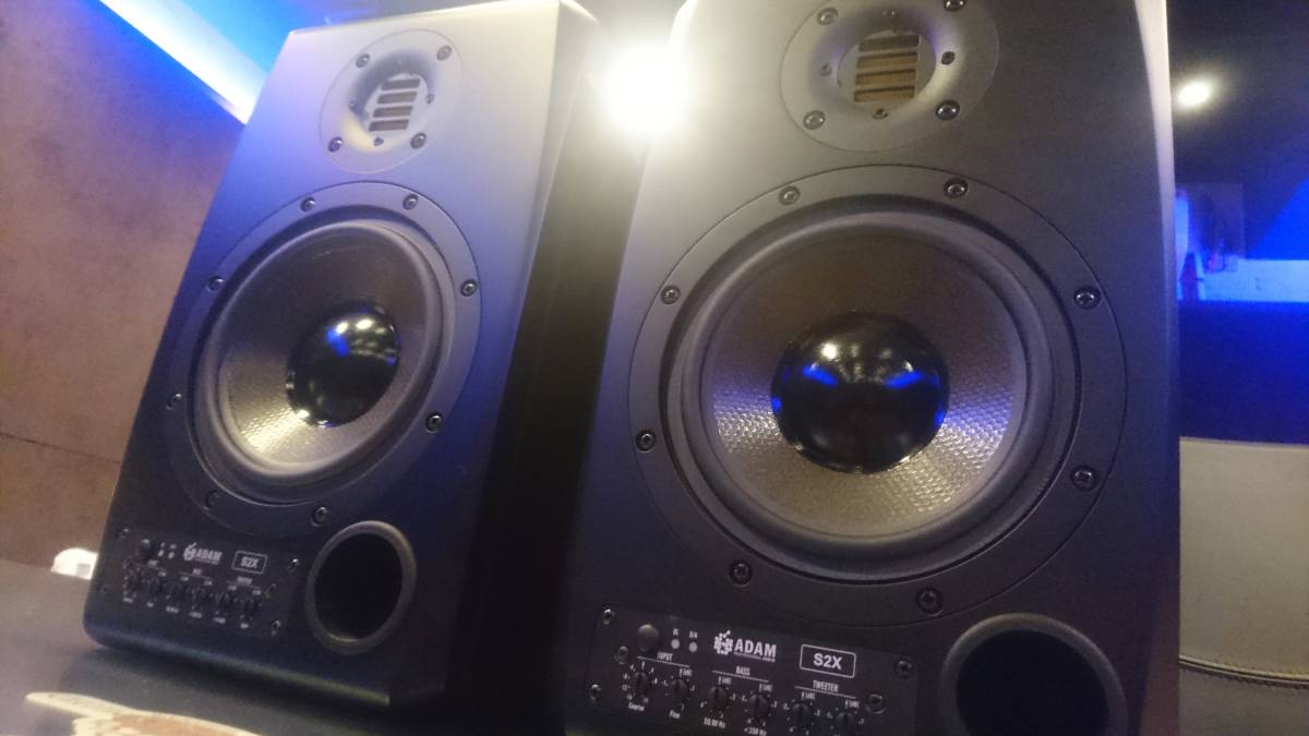 ☆ADAM AUDIO S2X ペア モニタースピーカー プロ機器 パワードモニター 