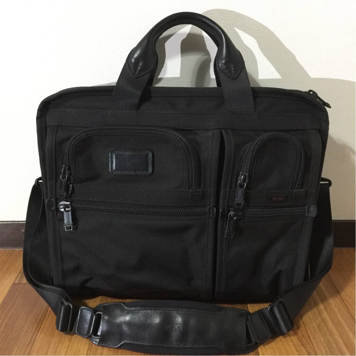 TUMIトゥミ 26108DHアルファオーガナイザー ショルダー ブリーフケース 美品☆TUMI トゥミ アルファ 2WAY オーガナイザー ブリーフケース