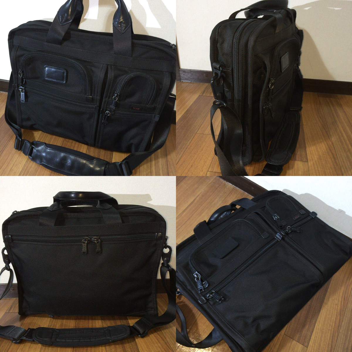 美品☆TUMI トゥミ アルファ 2WAY オーガナイザー ブリーフケース