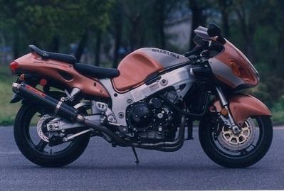 ☆GSX1300R 隼 チタン集合+カーボン ヤマモトレーシング定価259，200