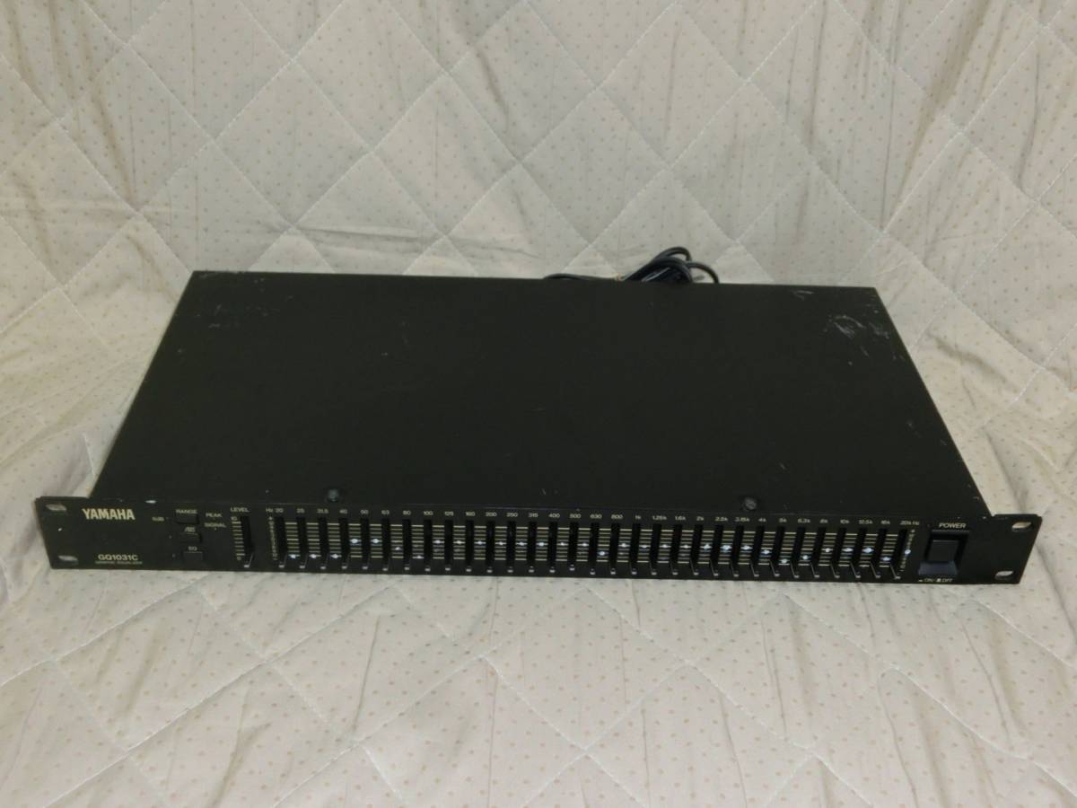 YAMAHA GQ1031C ヤマハ 31バンドグラフィックイコライザー 