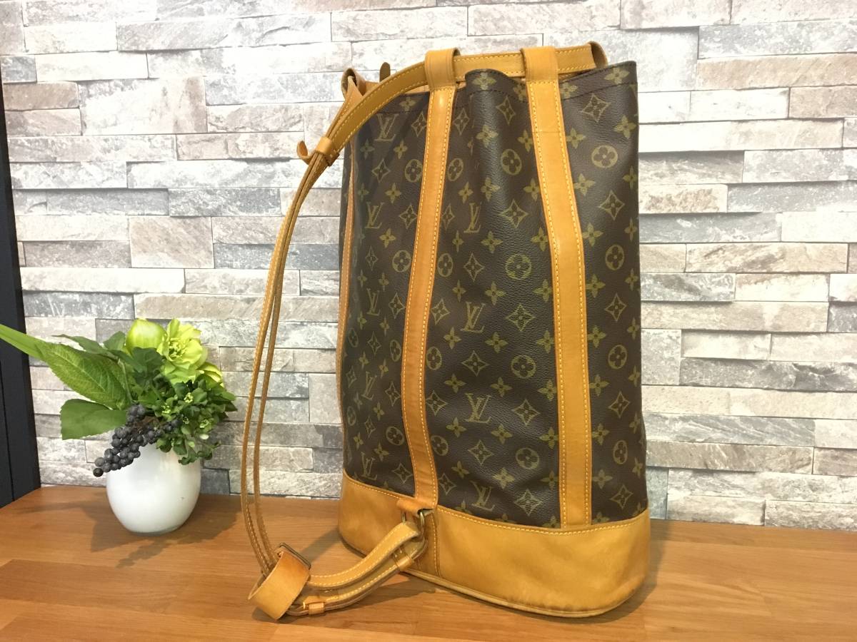 ◆ルイヴィトン◆ランドネGM◆M42244◆ショルダーバッグ◆モノグラム◆LOUIS VUITTON◆ワンショルダー◆オシャレ◆ネームタグ付