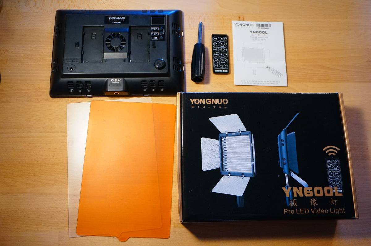 Yongnuo YN600 LED 5500K ライト 照明（2）