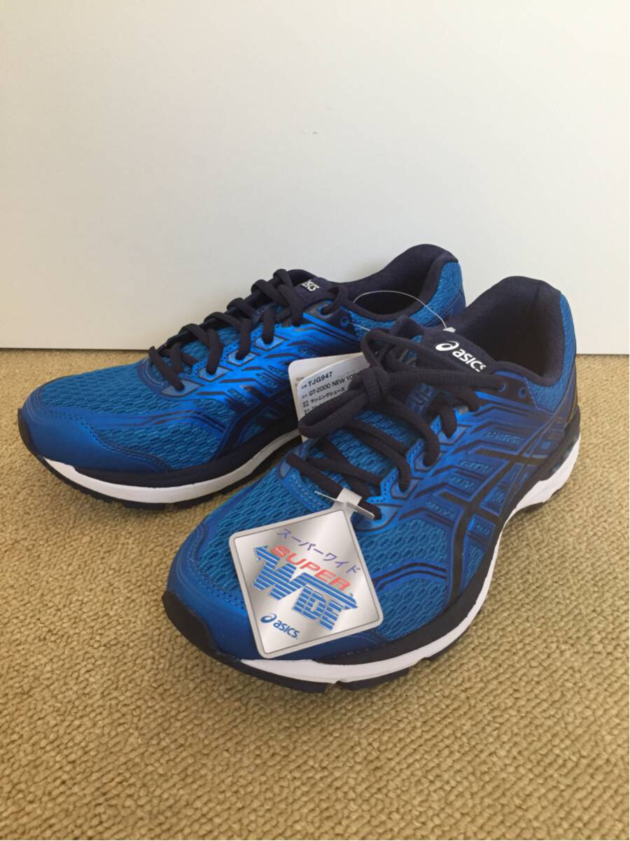 アシックス 新品 25.5 ランニングシューズ gt 2000 ニューヨーク tjg947 gt-2000 new york ジョギング