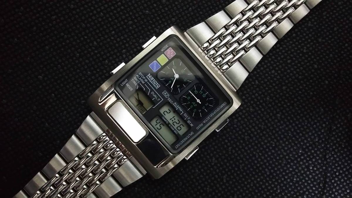 シチズン 1481010 independent インデペンデント アナデジ デジアナ 8987-L19010 動品 程度良(シチズン)｜売買 ...