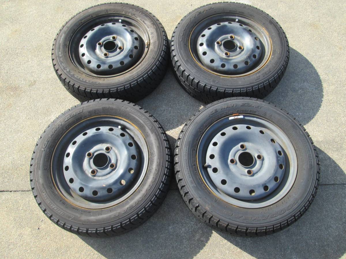 155⁄65R13 超バリ山15年製155/65R13ホンダ純正ライフゼストザッツ