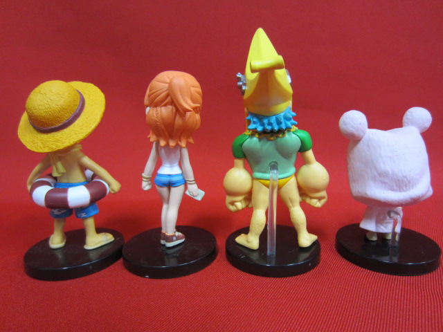 061L633K▼ワンピース ワールドコレクタブルフィギュア Strong World 劇場版ストロングワールド ver.5 4種セット