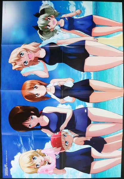 ガールズ&パンツァー ダージリン 160cm 布ポスター ガールズ&パンツァー 特大ポスター ダージリン カチューシャ ノンナ 西