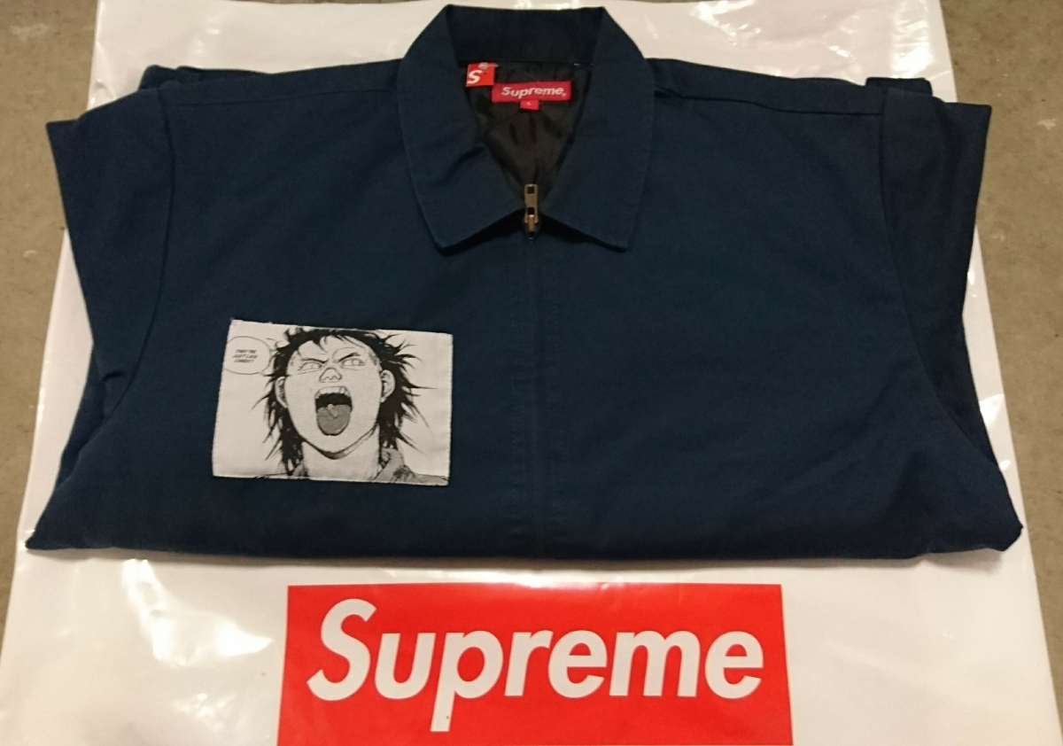 supreme akira work jacket Mサイズ アキラ ネイビー 【公式通販】