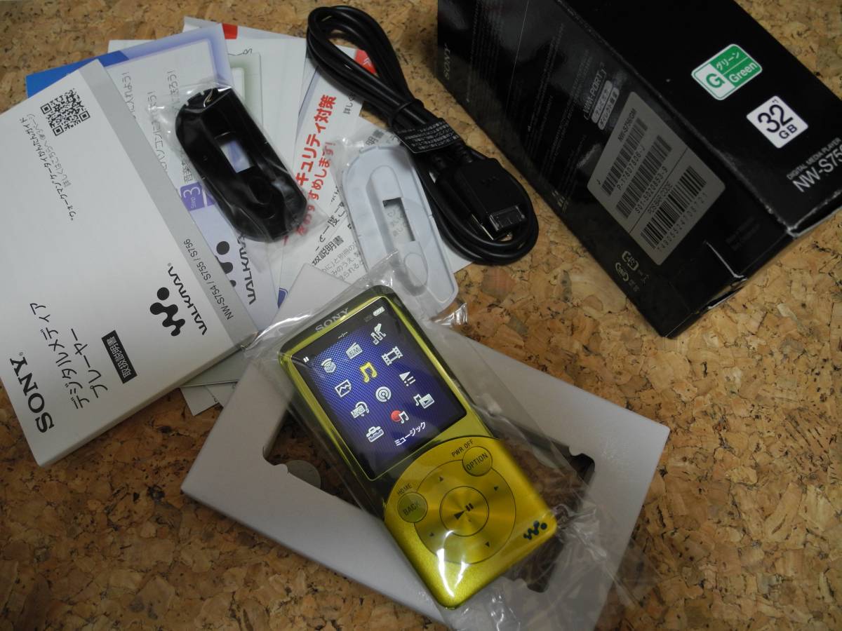 SONY 32GB NW-S756 Sシリーズ ブルー ウォークマン Tested 価格比較