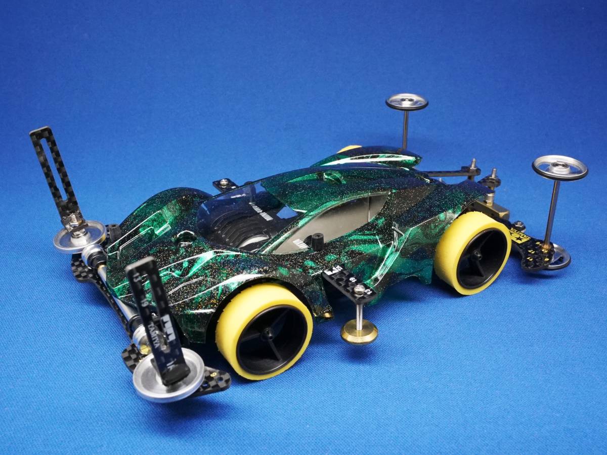 【新シャーシ】 FM-A完成品★フェスタジョーンヌ★フロントヒクオ★東北ダンパー★ペラタイヤ★No.03