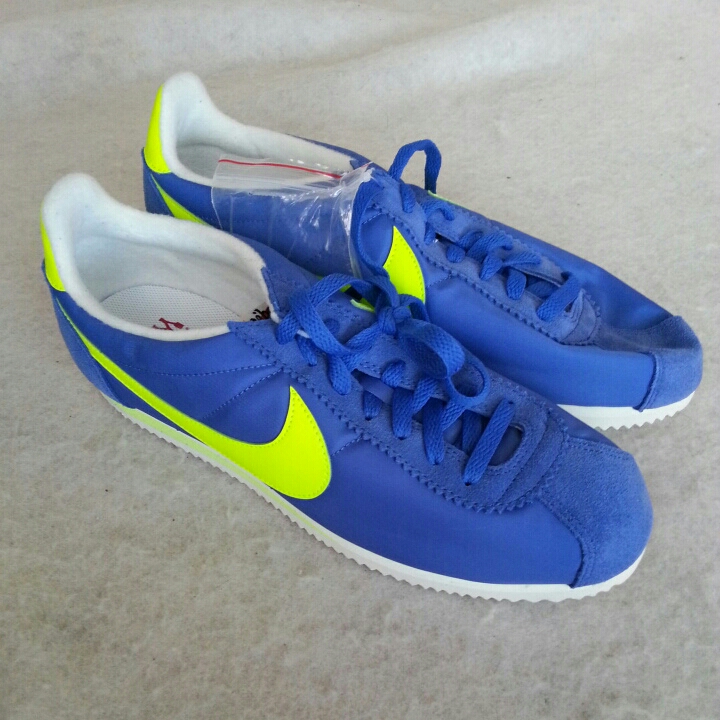 ナイキ NIKE クラシック コルテッツナイロン 風車 新品 青 27，5センチ