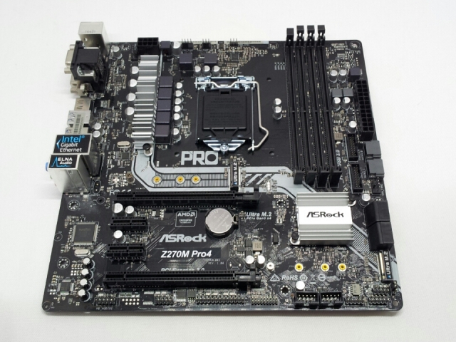【じゃんぱら仙台店】ASRock Z270M Pro4 Z270/LGA1151/MicroATX【中古・即決】