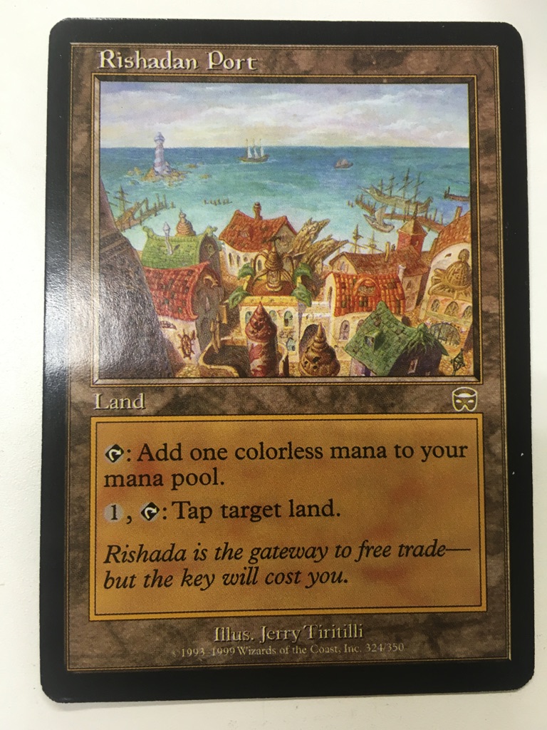 リシャーダの港 Rishadan Port 英語版 メルカディアン・マスクス MTG