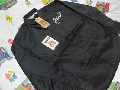 限定SALE，100%新品 ben davis ベンデイビス トップス 上着 アメカジ ワークシャツ 刺繍 長袖シャツ 襟付ストリート スケーター Mサイズ 黒ブラック(Mサイズ)｜売買されたオークション情報、yahooの商品情報をアー ワークシャツ