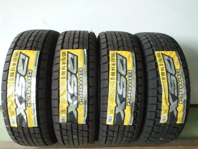 W795F11○ダンロップ DSX 185/65R14 86Q 新品4本SET