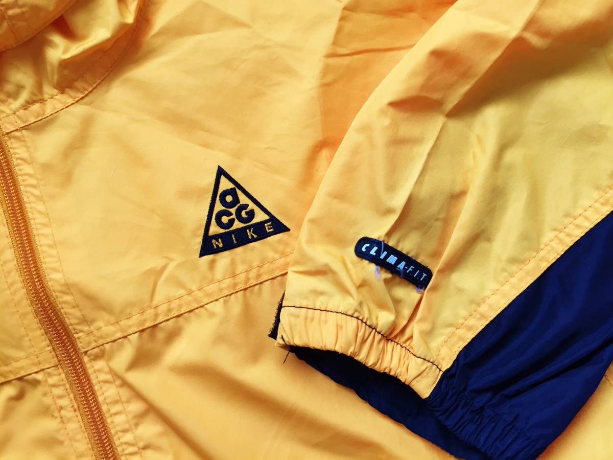 美品 90s NIKE ACG パッカブル ナイロン アノラックパーカー sizeL